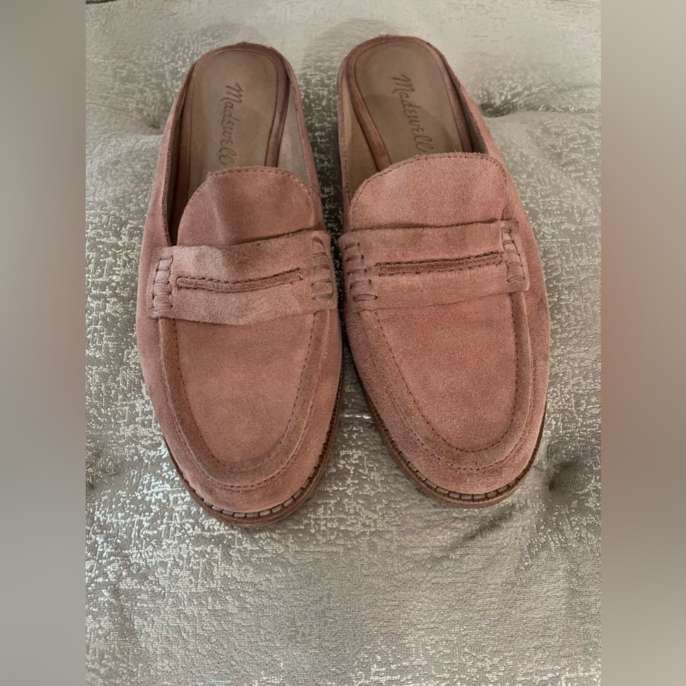 Madewell pale pink shoes SIZE 6 /2